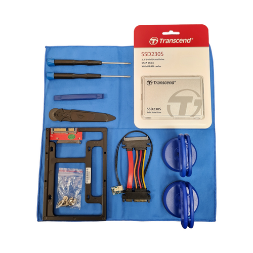 2012–2019 iMac 27-inch HDD to SSD Upgrade Kit – Transcend 230S SSD 2012–2019 iMac 27-inch HDD to SSD Upgrade Kit – Transcend 230S SSD